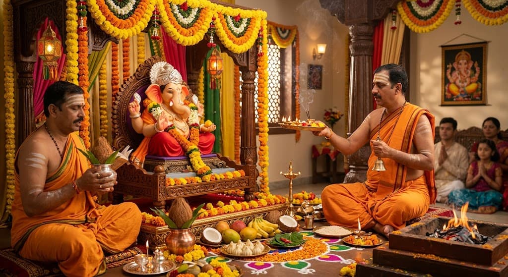Ganesh Chaturthi Festival Puja at Home:  Complete Step-by-Step Guide (2026  Edition)